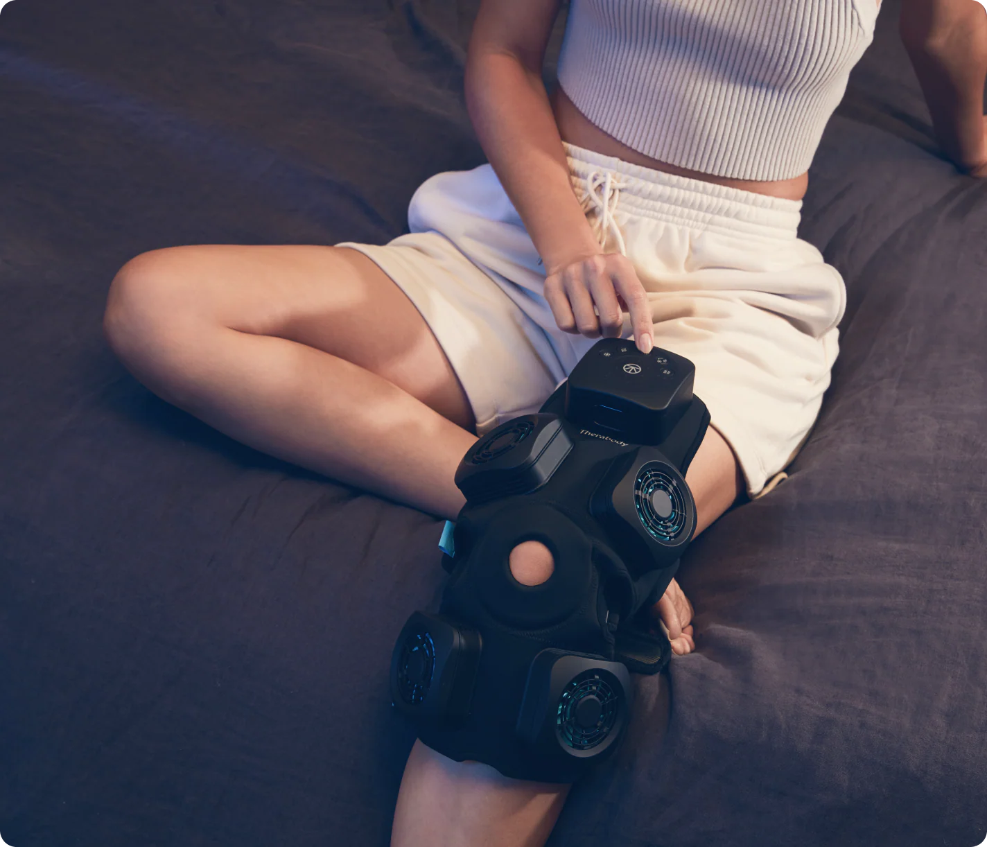 RecoveryTherm Hot and Cold Vibration Knee