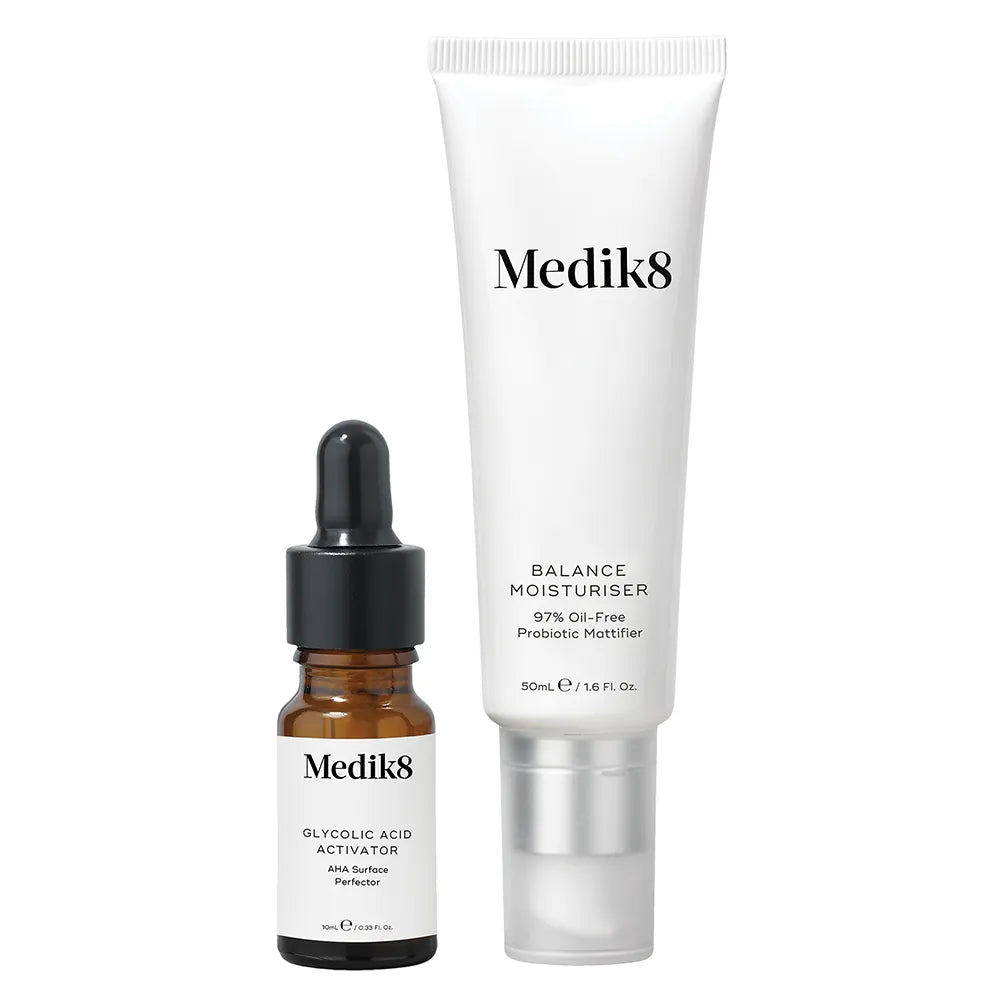 Balance Moisturiser &amp; Glycolic Acid Activator