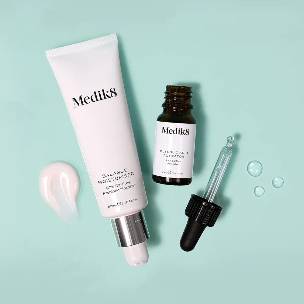 Balance Moisturiser &amp; Glycolic Acid Activator