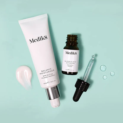 Balance Moisturiser &amp; Glycolic Acid Activator