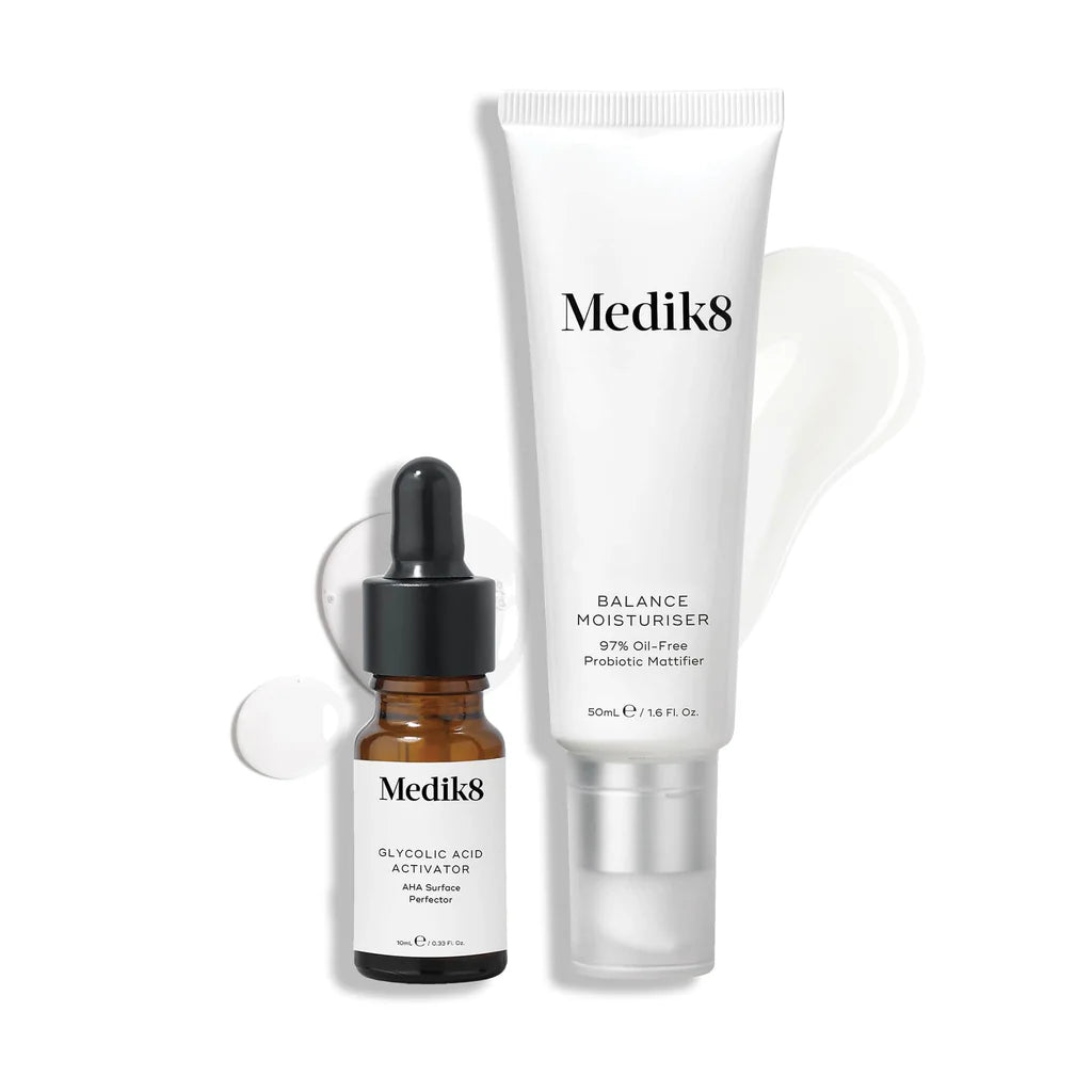 Balance Moisturiser &amp; Glycolic Acid Activator