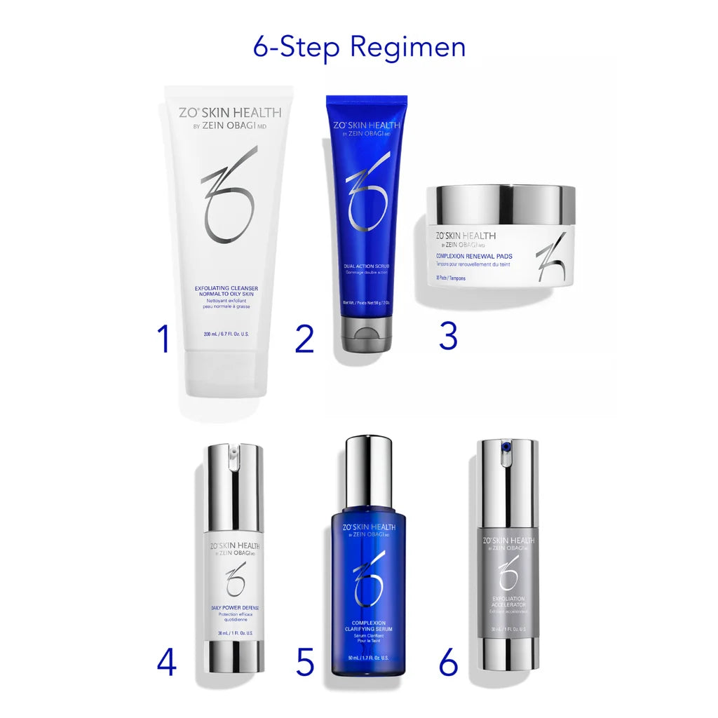 ZO Complexion Smoothing + Clarifying Program – συσκευασία προγράμματος περιποίησης επιδερμίδας