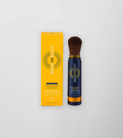 Brush On Block Touch Of Tan Mineral Powder Sunscreen SPF30