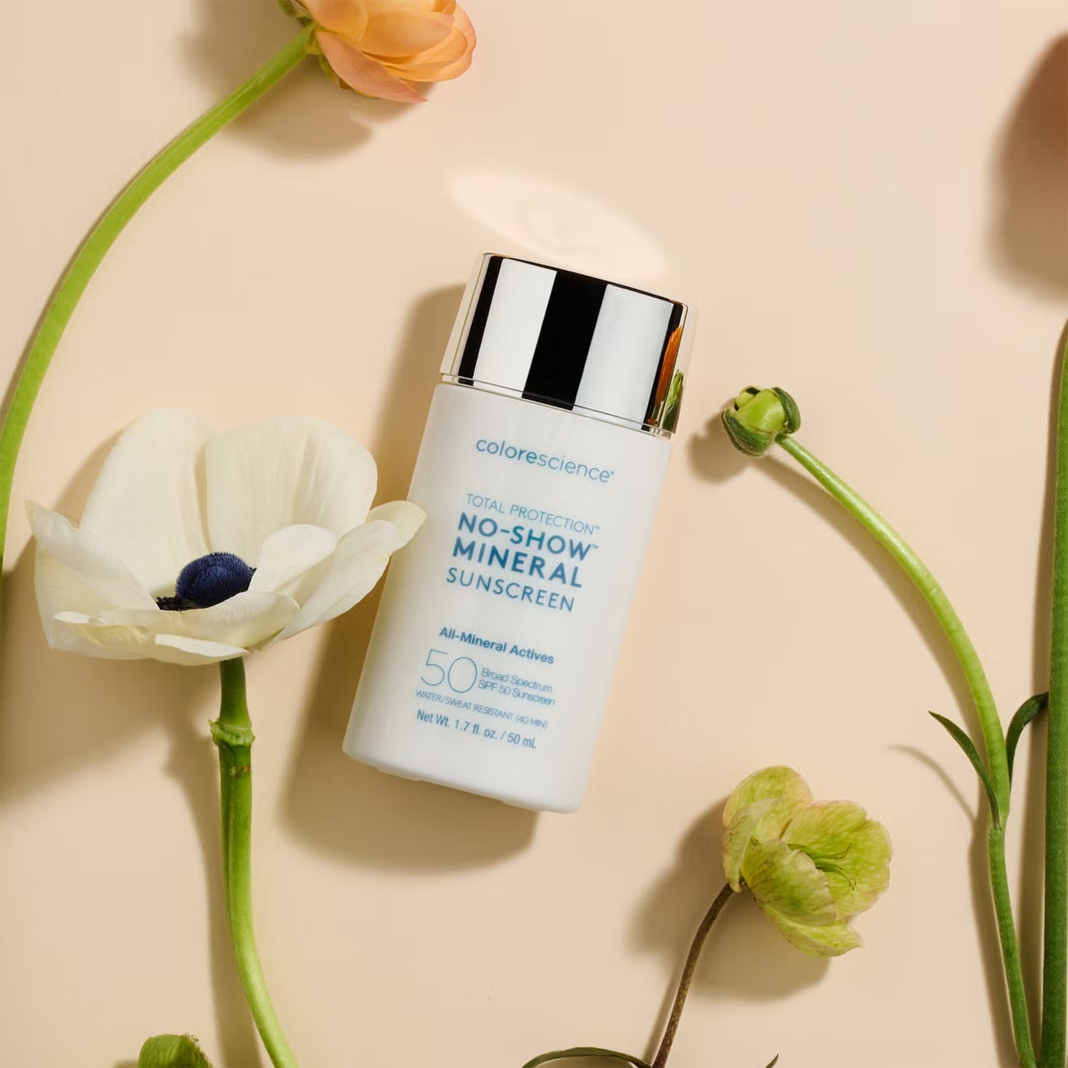 Total Protection No Show SPF 50 Mineral Sunscreen